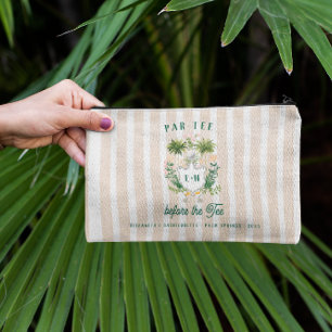 Par-Tee Before the Tee   Golf Bachelorette Accessory Pouch