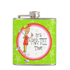 Par-tee golf flask
