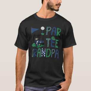 Par Tee Grandpa Golf Lover Birthday Party Family M