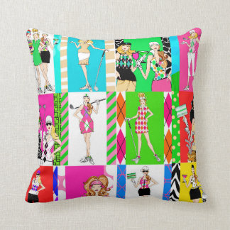 Par-tee on the green cushion