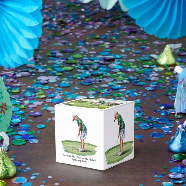 Par-Tee on the Green Golf Birthday Bash Favour Box (Party)