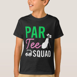 Par Tee Squad Funny Birthday Party Golf Player Fam