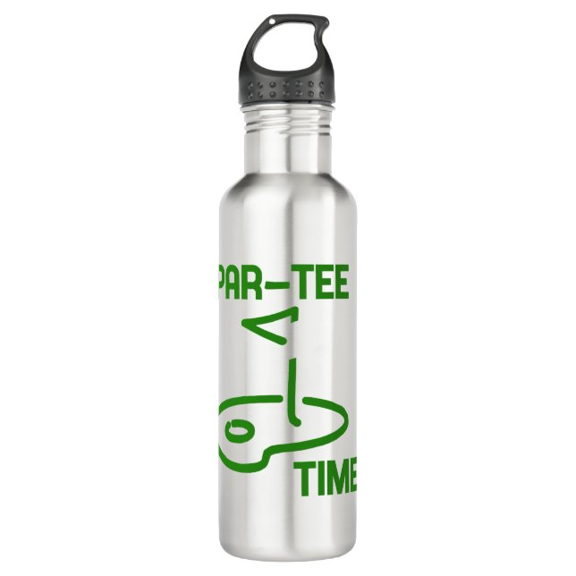 Par Tee Time 710 Ml Water Bottle (Front)