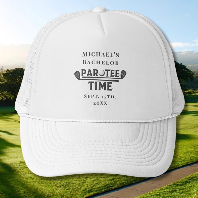 Par Tee Time Hat | Bachelor Golf Weekend (Creator Uploaded)