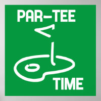 Par-Tee Time White  