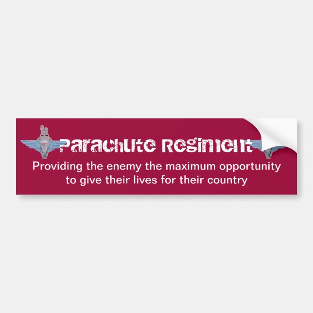 PARA-opportunity Bumper Sticker (Front)