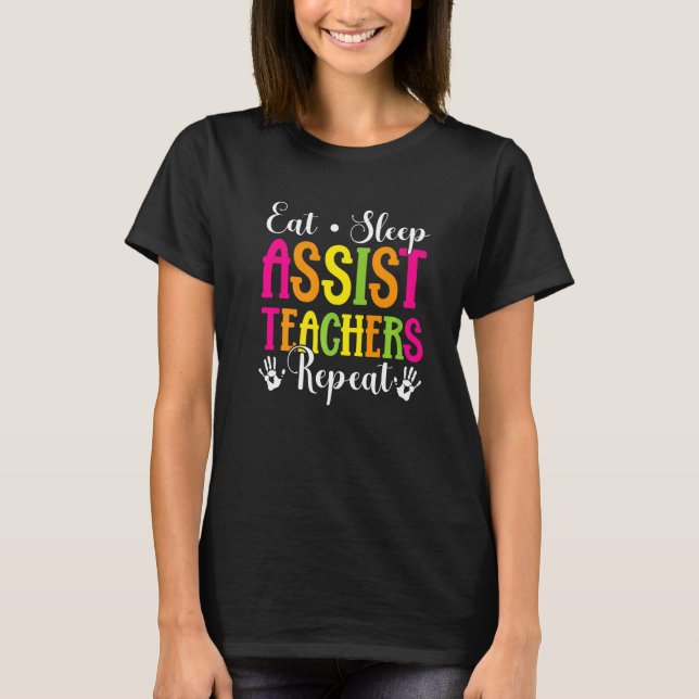 Para Teacher Assistant Paraprofessional Paraeducat T-Shirt (Front)
