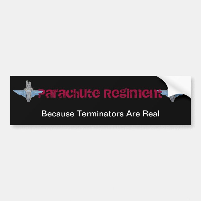 PARA-terminator Bumper Sticker (Front)