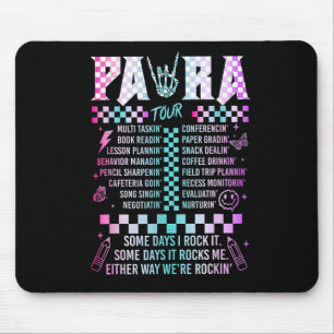 Para Tour Teacher Back To School Happy First Day O Mouse Mat