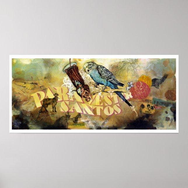 Para Vestir Santos Poster (Front)
