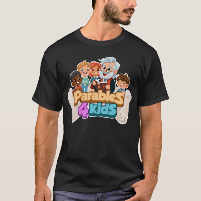 Parable4Kids Dark-T T-Shirt (Front)