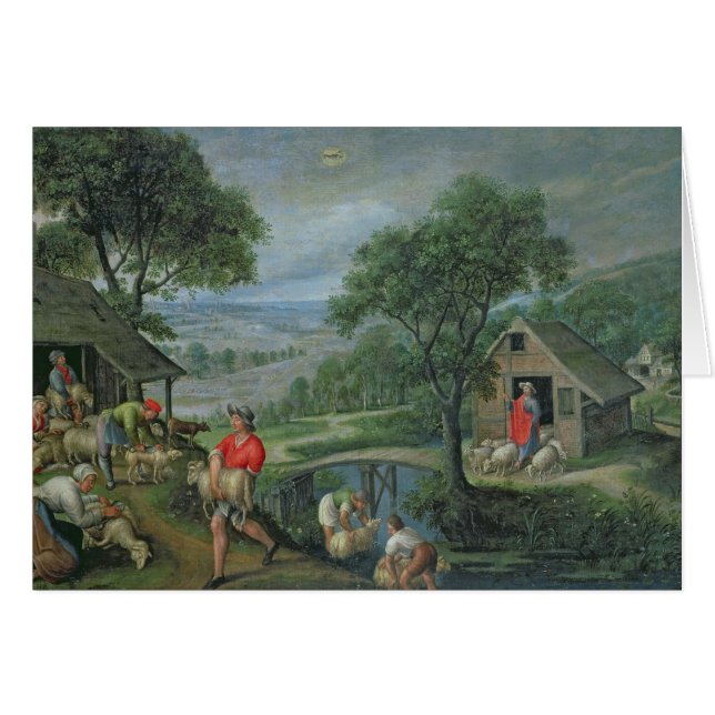 Parable of the Good Shepherd, c.1580-90 (Front Horizontal)