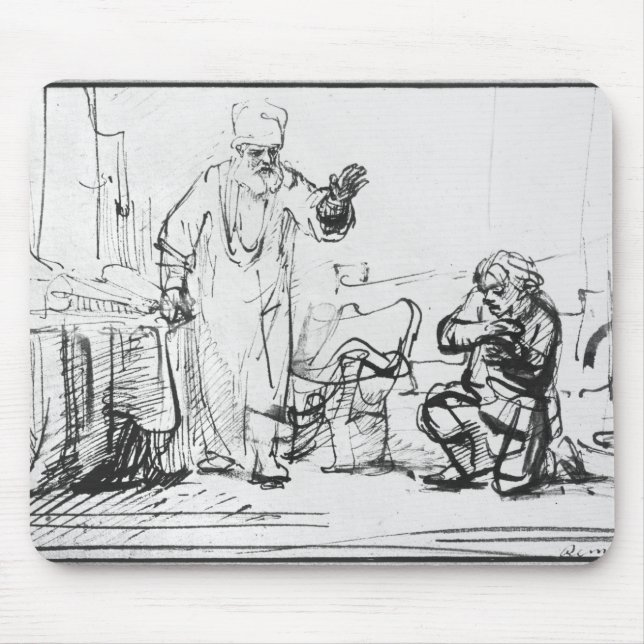 Parable of the ruthless creditor mouse mat (Front)