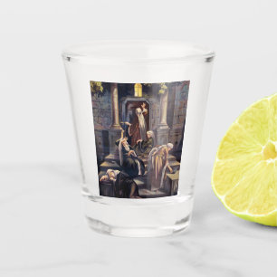 Parable of the Ten Virgins Shot Glass