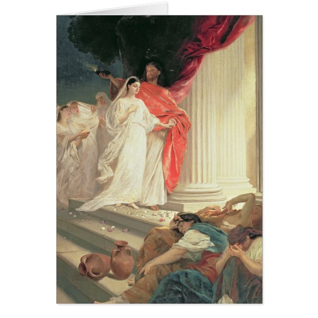 Parable of the Wise and Foolish Virgins, 1886 (Front)