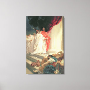 Parable of the Wise and Foolish Virgins, 1886 Canvas Print