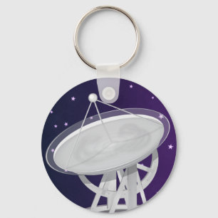 Parabolic Antenna Key Ring