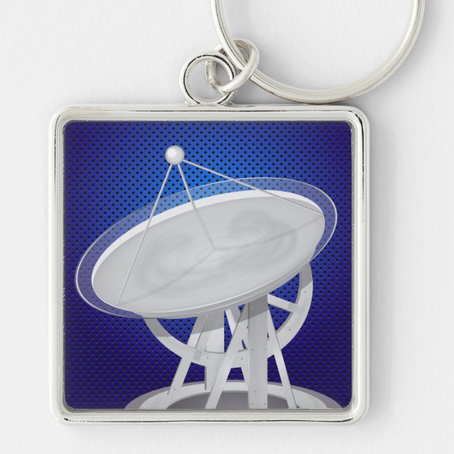 Parabolic Antenna Key Ring (Front)