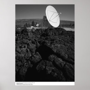 Parabolic Reflectors of the Hat Creek Radio, 1964 Poster