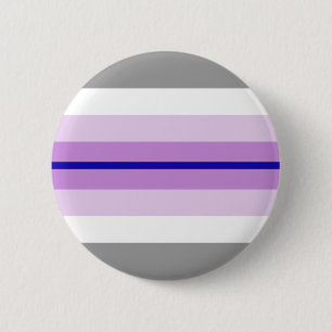 Paraboy Pride Flag  6 Cm Round Badge