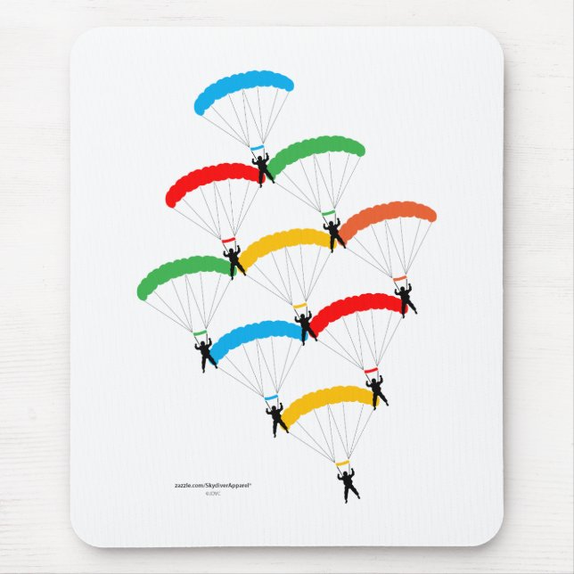 Parachute Formation Mouse Mat (Front)