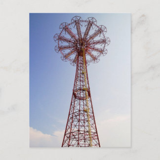 Parachute Jump - Coney Island, NYC postcard
