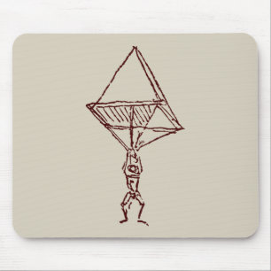 parachute mouse mat