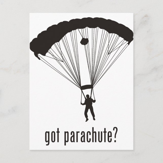 Parachute Postcard (Front)