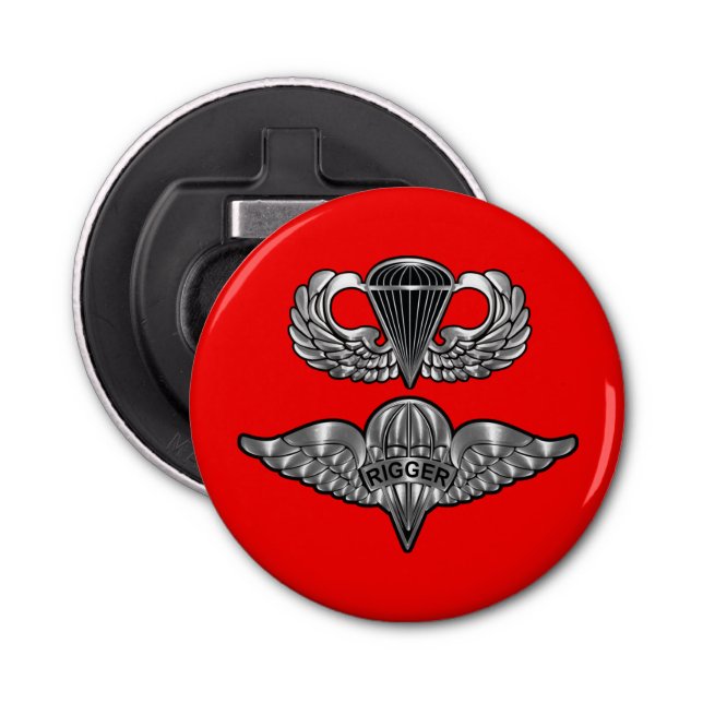 Parachute Rigger (AIRBORNE) Bottle Opener (Front)