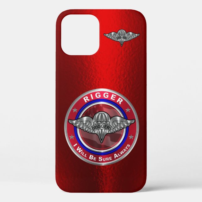 Parachute Rigger-Amazing Airborne Soldiers   Case-Mate iPhone Case (Back)