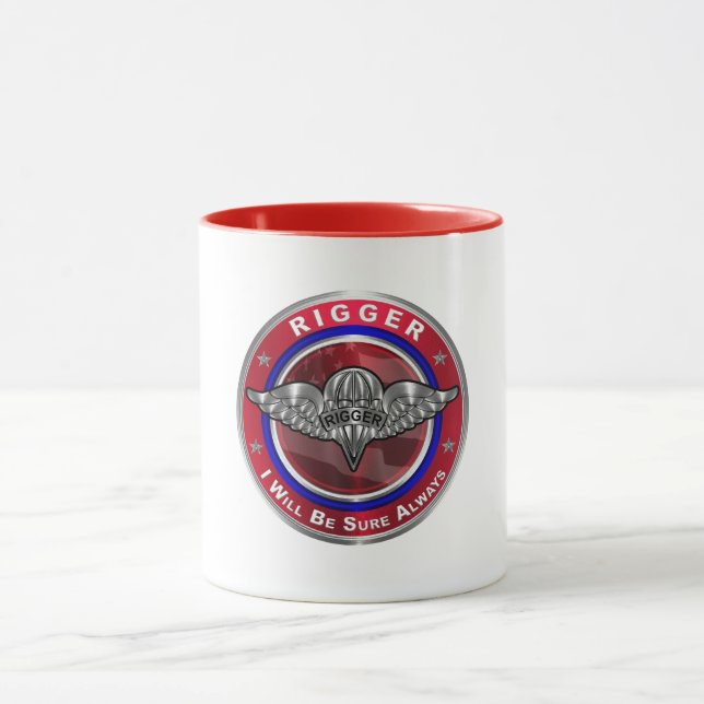 Parachute Rigger-Amazing Airborne Soldiers Mug (Center)