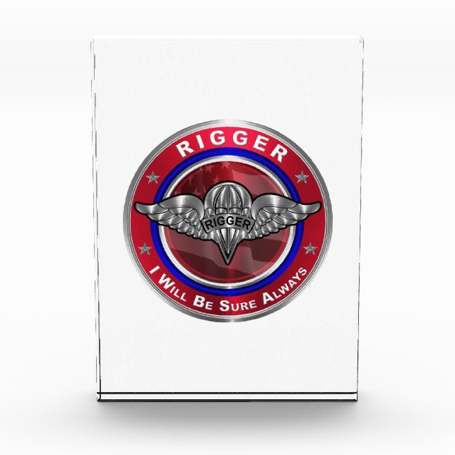 Parachute Rigger-Amazing Airborne Soldiers   Photo Block (Front)