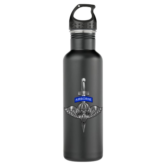 Parachute Rigger Customised  710 Ml Water Bottle (Front)