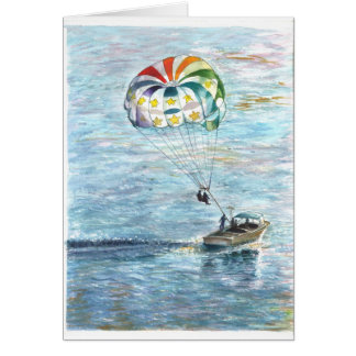 Parachute sailing?