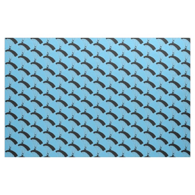 Parachuting Design Fabric (Fat Quarter)