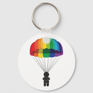 Parachuting Key Ring