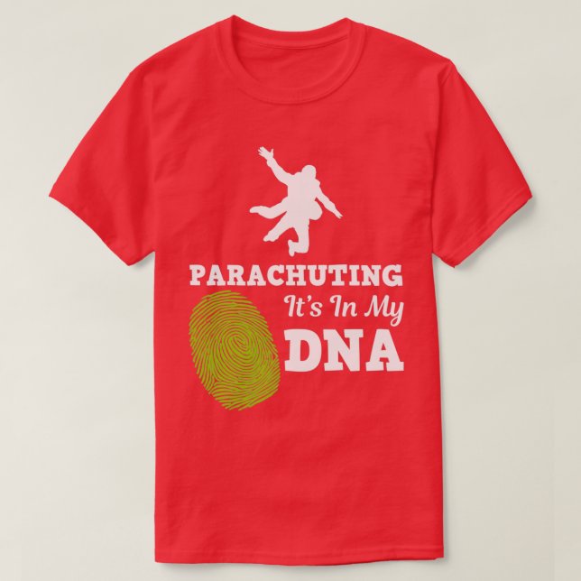 Parachuting My Funny Design For Gift T-Shirt (Design Front)