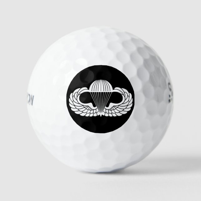 Parachutist badge golf balls (Front)