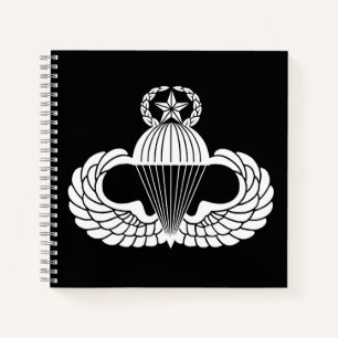 Parachutist badge, Master Notebook