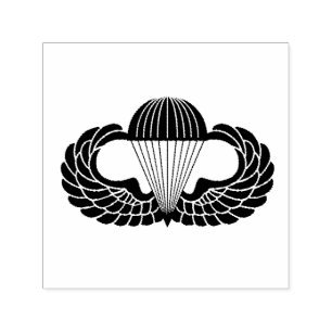 Parachutist badge self-inking stamp