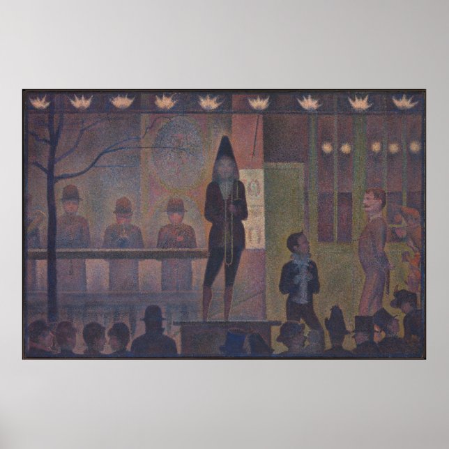 Parade de Cirque by Georges Seurat Poster (Front)