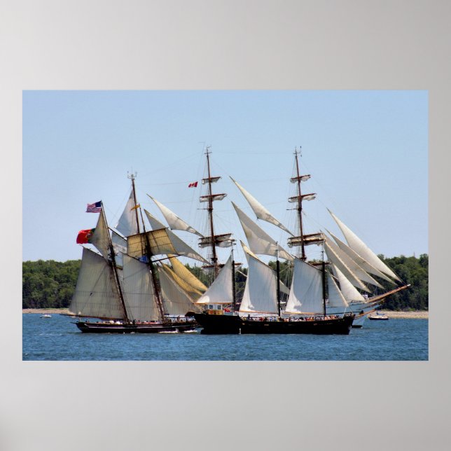 Parade of Sails - Halifax, Nova Scotia 2009 Poster (Front)