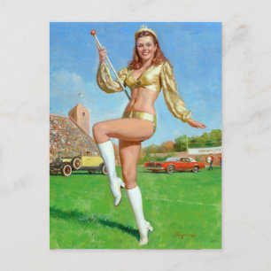 Parade Queen Postcard