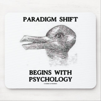 Paradigm Shift Begins With Psychology Mouse Mat