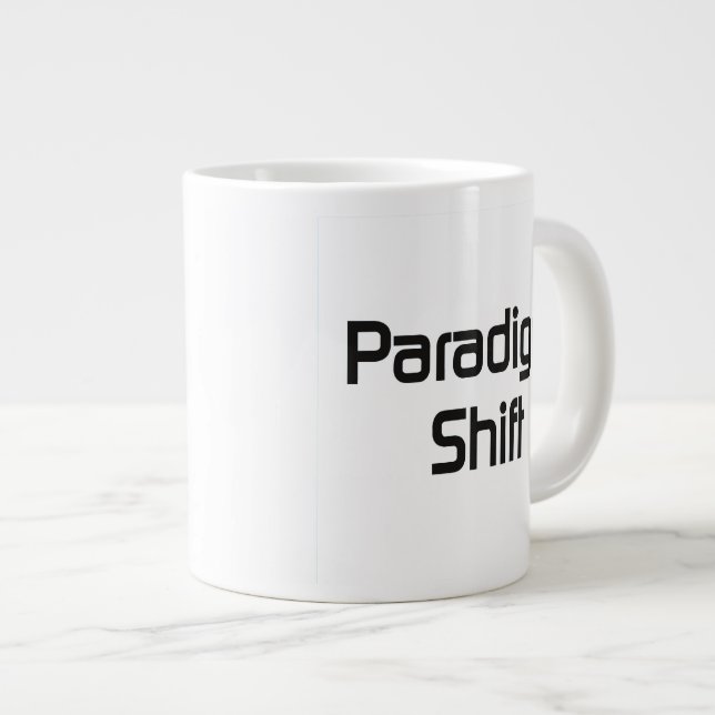 Paradigm Shift bf Large Coffee Mug (Front Right)
