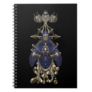 Paradigms (dark) Magick Diary Notebook