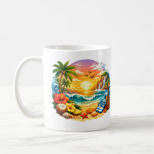 Paradise at Sunset Coffee Mug