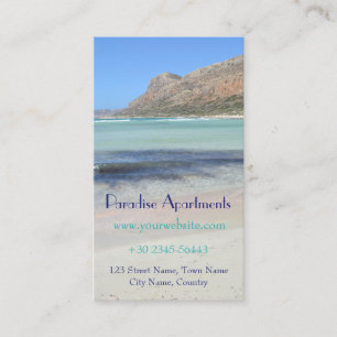 Paradise Beach Business Card