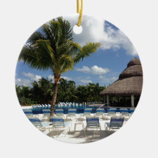 Paradise Beach Ceramic Tree Decoration