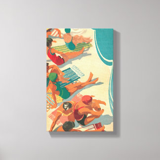 Paradise Beach Club Canvas Print